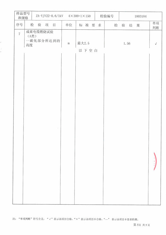 交联聚乙烯绝缘钢带铠装聚氯乙烯护套A类阻燃电力电缆